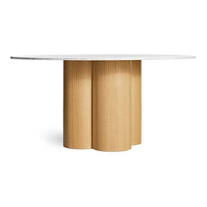 4/4 60” Round Dining Table