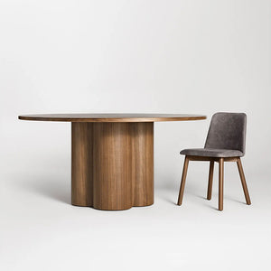 4/4 60” Round Dining Table