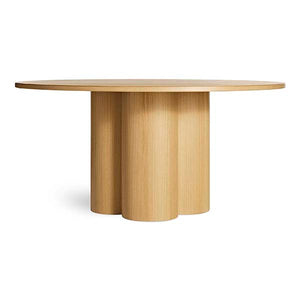 4/4 60” Round Dining Table