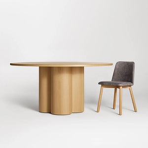 4/4 60” Round Dining Table