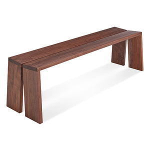 Amicable Split 60” Bench