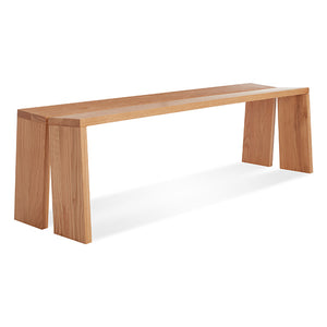 Amicable Split 60” Bench