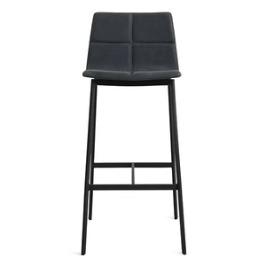 Between Us Leather Bar Stool