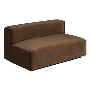 Cleon 56” Velvet Armless Sofa