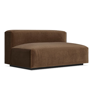 Cleon 56” Velvet Armless Sofa