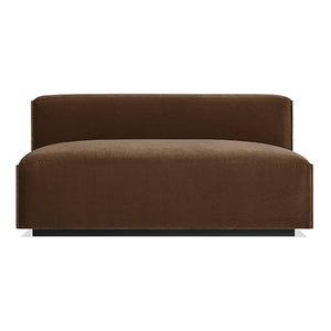 Cleon 56” Velvet Armless Sofa