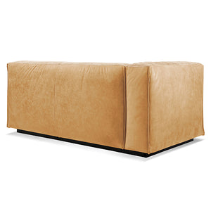 Cleon One Arm Leather Sofa