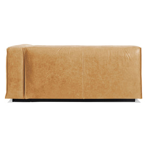 Cleon One Arm Leather Sofa