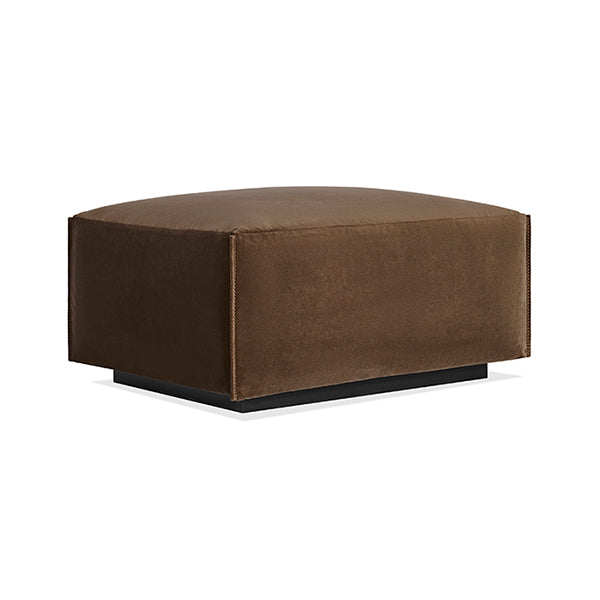 Cleon Velvet Ottoman