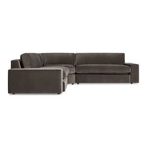 Esker Velvet L Sectional Sofa – New!