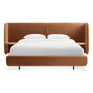 Hunker Velvet Bed