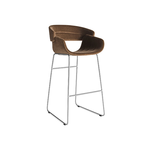 Racer Velvet Bar Stool – New!