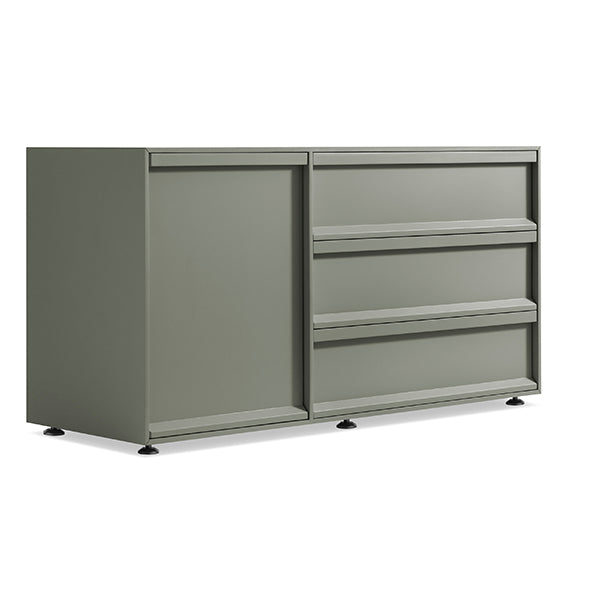 Superchoice 1 Door 3 Drawer Credenza